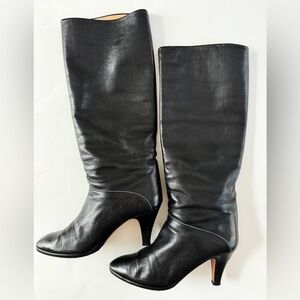 Black Leather Boots